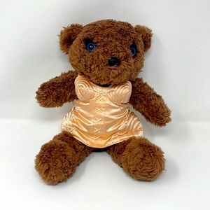 Jean Paul Gaultier Teddy Bear Bustier Brown pink Cone Bra